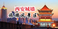 美女搞基插鸡巴中国陕西-西安城墙旅游风景区